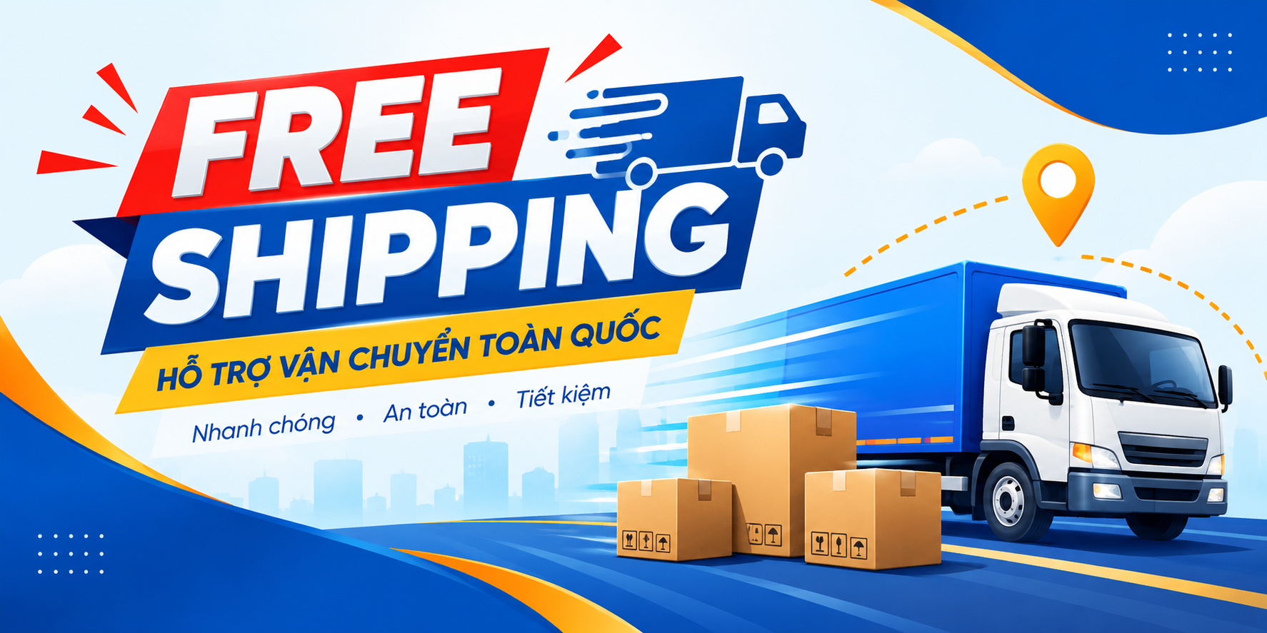 Miễn phí vận chuyển